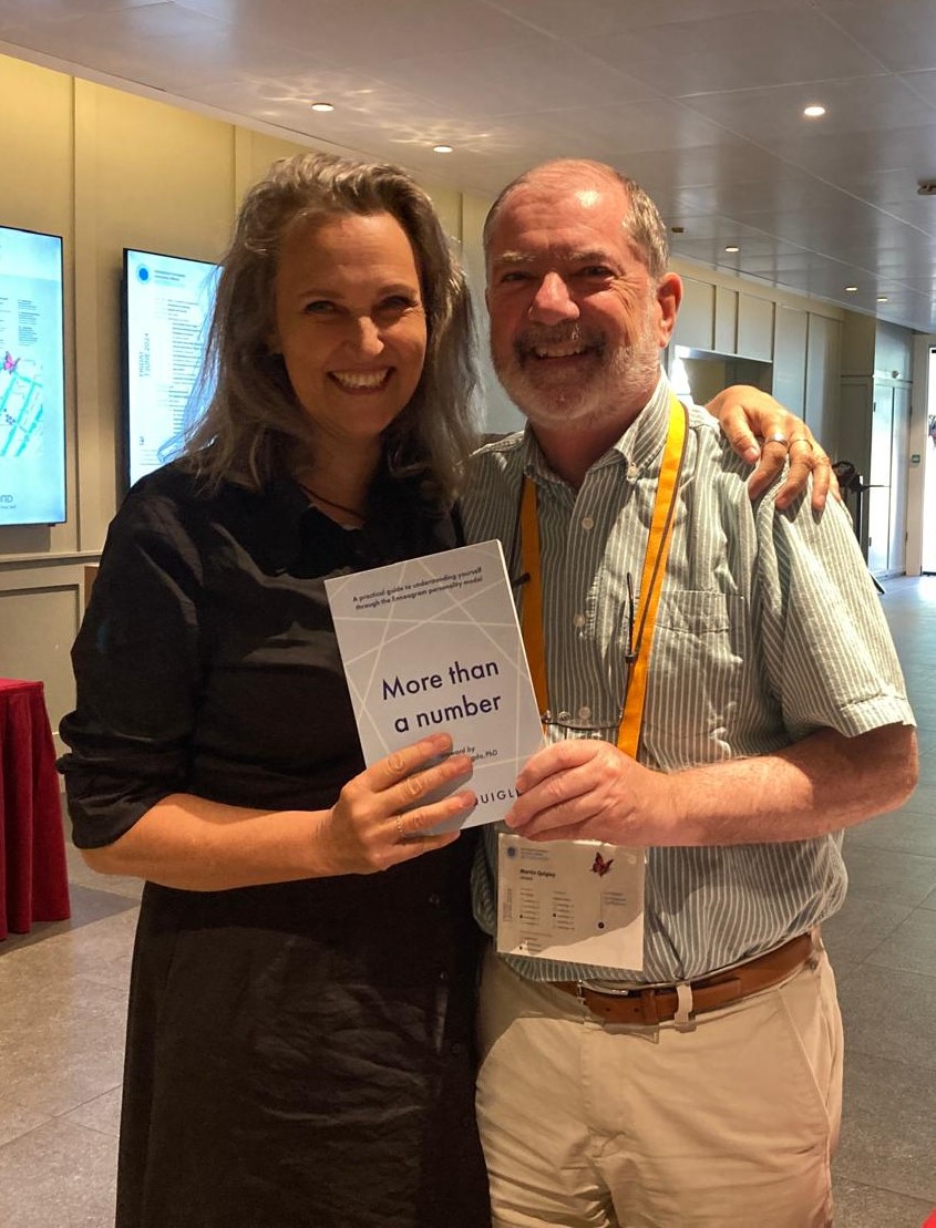 Enneagram trainer Martin Quigley, pictured at the International Enneagram Association Conference, Amsterdam